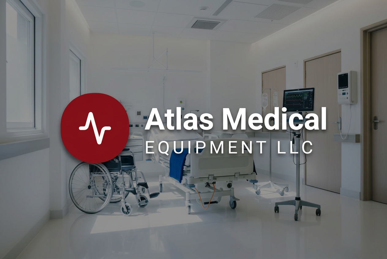 Modern hospital room with medical equipment